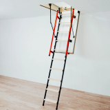 Супертёплая Чердачная лестница деревянная с люком 86мм OMAN POLAR PLUS 60х120х280см