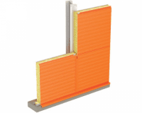 Стеновая трехслойная сэндвич-панель со скрытым креплением Металл Профиль SECRET FIX 