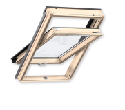 Мансардное окно VELUX Комфорт плюс GLL PK08 1061B 94х140см ручка снизу / двухкамерный энергоэффективный стеклопакет