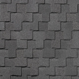 Купить Гибкая черепица QUIET TILE Bohho Антрацитово-серый по отличной цене!