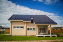 Купить Штрипс для фальца Grand Line, PE 0.45, цвет RAL3009 оксидно-красный по отличной цене!