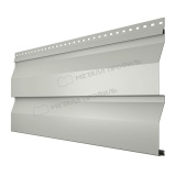 Металлический сайдинг Корабельная доска 14х226мм 0,45мм RAL9002