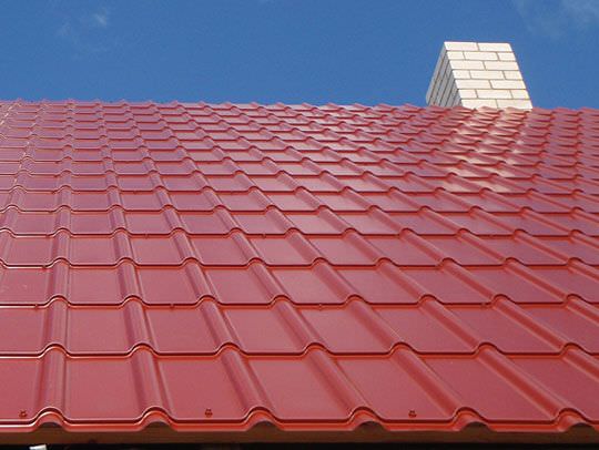Кровля из металлочерепицы Ruukki Decorrey