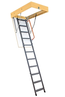 Купить Металлическая чердачная лестница FAKRO LMK 70х140х305см - изображение 7