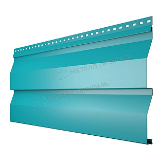 Купить Металлический сайдинг Корабельная доска 14х226мм 0,45мм RAL5021 - изображение 1