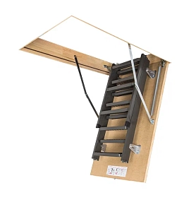 Купить Металлическая чердачная лестница FAKRO LMS 70х140х305см - изображение 2