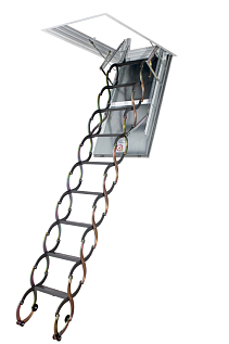 Купить Чердачная лестница FAKRO LSF огнестойкая 70х90х280-300см - изображение 1