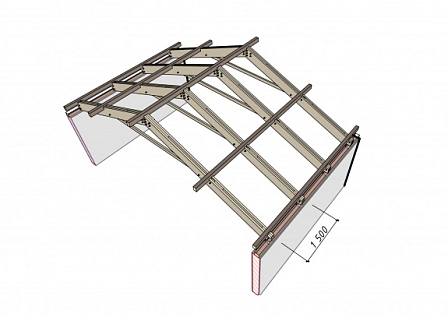 Купить Стропильная ферма (а) 9м - изображение 2