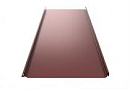 Двойной стоячий фальц стальной Металл Профиль PURETAN  Красно-коричневый (RAL3011)
