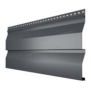 Купить Металлический сайдинг Корабельная доска 14х226мм 0,45мм RAL7024 - изображение 1