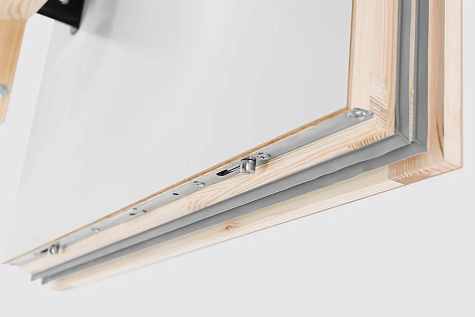 Купить Супертёплая Чердачная лестница деревянная с люком 86мм OMAN POLAR PLUS 60х120х280см - изображение 8