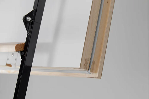 Купить Супертёплая Чердачная лестница деревянная с люком 86мм OMAN MINI POLAR 60х90х265см - изображение 4