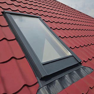 Купить Мансардное окно ВИЛАЙТ глухое, без открывания с окладом, размер 55х98см  - изображение 4