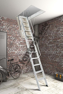 Купить Металлическая складная лестница на чердак Fantozzi scale Aci 3 Metal - изображение 11