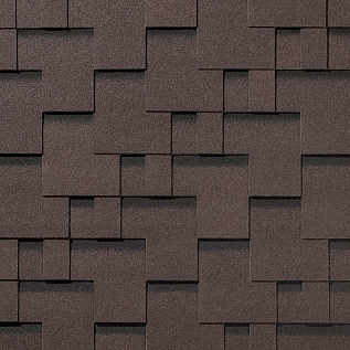 Купить Гибкая черепица QUIET TILE Gallery Каштан - изображение 1