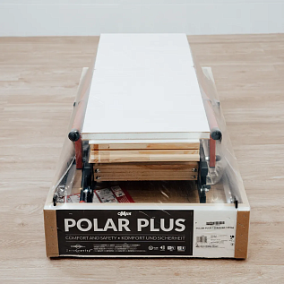 Купить Супертёплая Чердачная лестница деревянная с люком 86мм OMAN POLAR PLUS 60х120х280см - изображение 7
