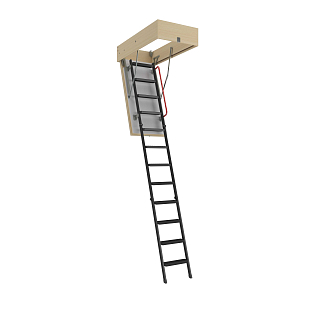 Купить Металлическая чердачная лестница FAKRO LTM 70х140х305см - изображение 3
