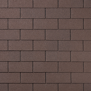 Купить Гибкая черепица QUIET TILE Brick Коричневый - изображение 1