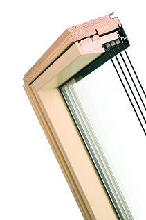 Купить Мансардное окно FAKRO LUX FTT U8 Thermo 55х98см / двухкамерное / EHV-AT / XDK - изображение 2