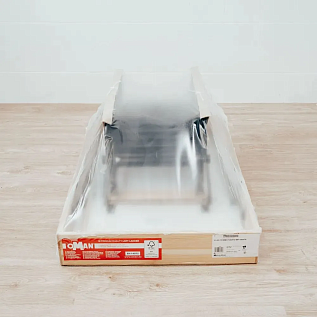 Купить Чердачная лестница Супертёплая ножничного типа металлическая с люком толщиной 26мм OMAN NOZYCOWE TERMO 60х120х290см - изображение 4