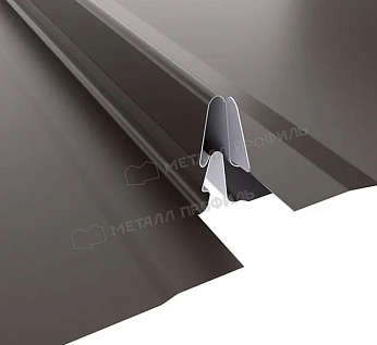 Купить Клик фальц Металл Профиль VIKING MPE 0.5мм RAL7024 Серый графит - изображение 2