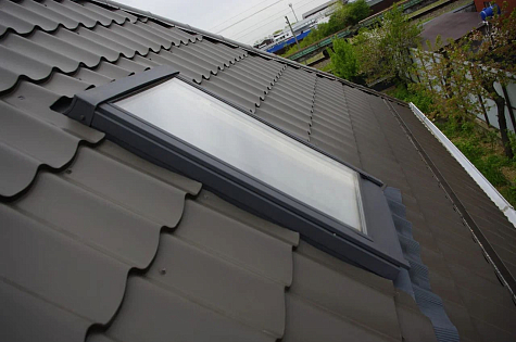 Купить Мансардное окно ВИЛАЙТ глухое, без открывания с окладом, размер 78х140см  - изображение 5