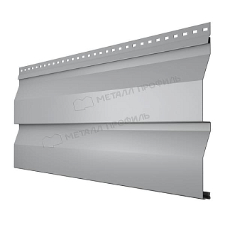 Купить Металлический сайдинг Корабельная доска 14х226мм 0,45мм RAL7004 - изображение 1