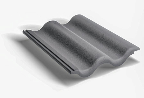 Купить Цементно-песчаная черепица Kriastak / Криастак, PROTECTA Titanium - изображение 1