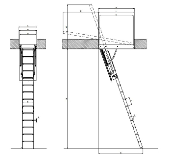 Купить Чердачная лестница FAKRO LDK - изображение 4