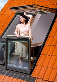 Купить Окно-балкон Fakro Lux FGH-V P2 Galeria (в комплекте XDP) - изображение 5