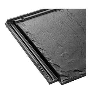 Купить Керамическая черепица Tejas Borja FLAT-5XL Ceramic CEMENT Sidney Graphite - изображение 3