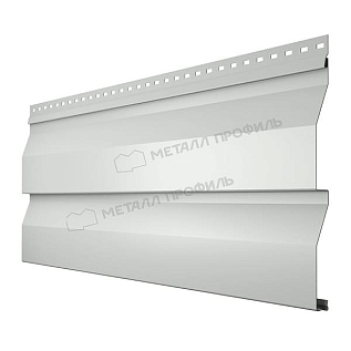 Купить Металлический сайдинг Корабельная доска 14х226мм 0,45мм RAL9003 - изображение 1