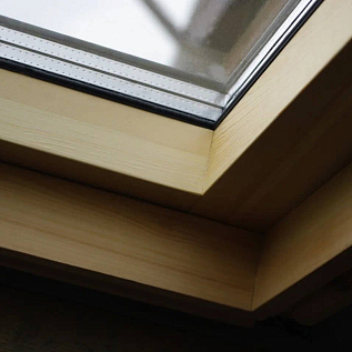 Купить Мансардное окно ВИЛАЙТ глухое, без открывания с окладом, размер 78х140см  - изображение 3