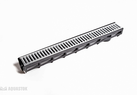 Купить  Аквасток AQUA-TOP DN90 H100 со штампованной оцинкованной решеткой - изображение 1