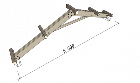 Купить Стропильная ферма (а) 6м - изображение 3