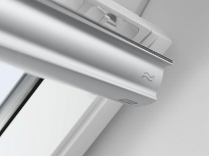 Купить Мансардное окно VELUX Комфорт плюс GLU SK08 0061 114х140см / Белое полиуретановое / ручка сверху / двухкамерное - изображение 9