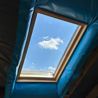 Купить Мансардное окно ВИЛАЙТ глухое, без открывания с окладом, размер 55х98см  - изображение 2