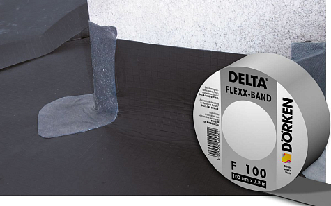 Купить Односторонняя соединительная лента для уплотнения деталей и проходок DELTA® FLEXX-BAND FG 100 - изображение 2