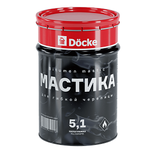Купить Мастика Docke 5.1 кг для гибкой черепицы - изображение 1