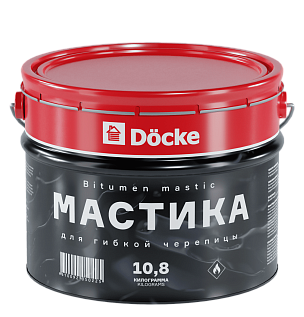 Купить Мастика Docke 10,8 кг для гибкой черепицы - изображение 1