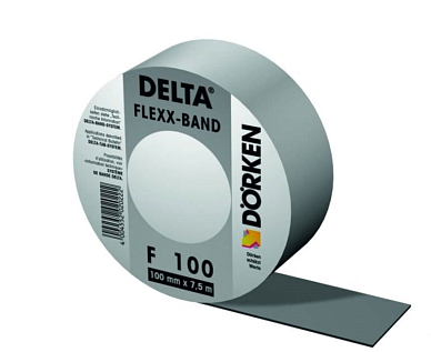 Купить Односторонняя соединительная лента для уплотнения деталей и проходок DELTA® FLEXX-BAND FG 100 - изображение 1